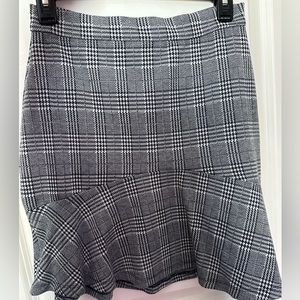 Banana Republic Gray Mini Skirt